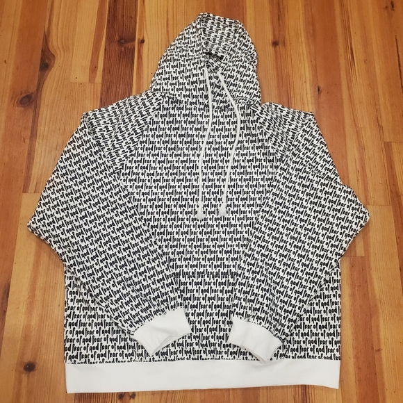 fear of god monogram hoodie